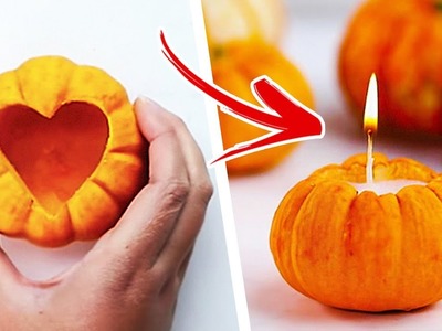 7 Awesome Fall Craft Ideas | DIY Fall Candles | Autumn Crafts For Kids | Craft Factory