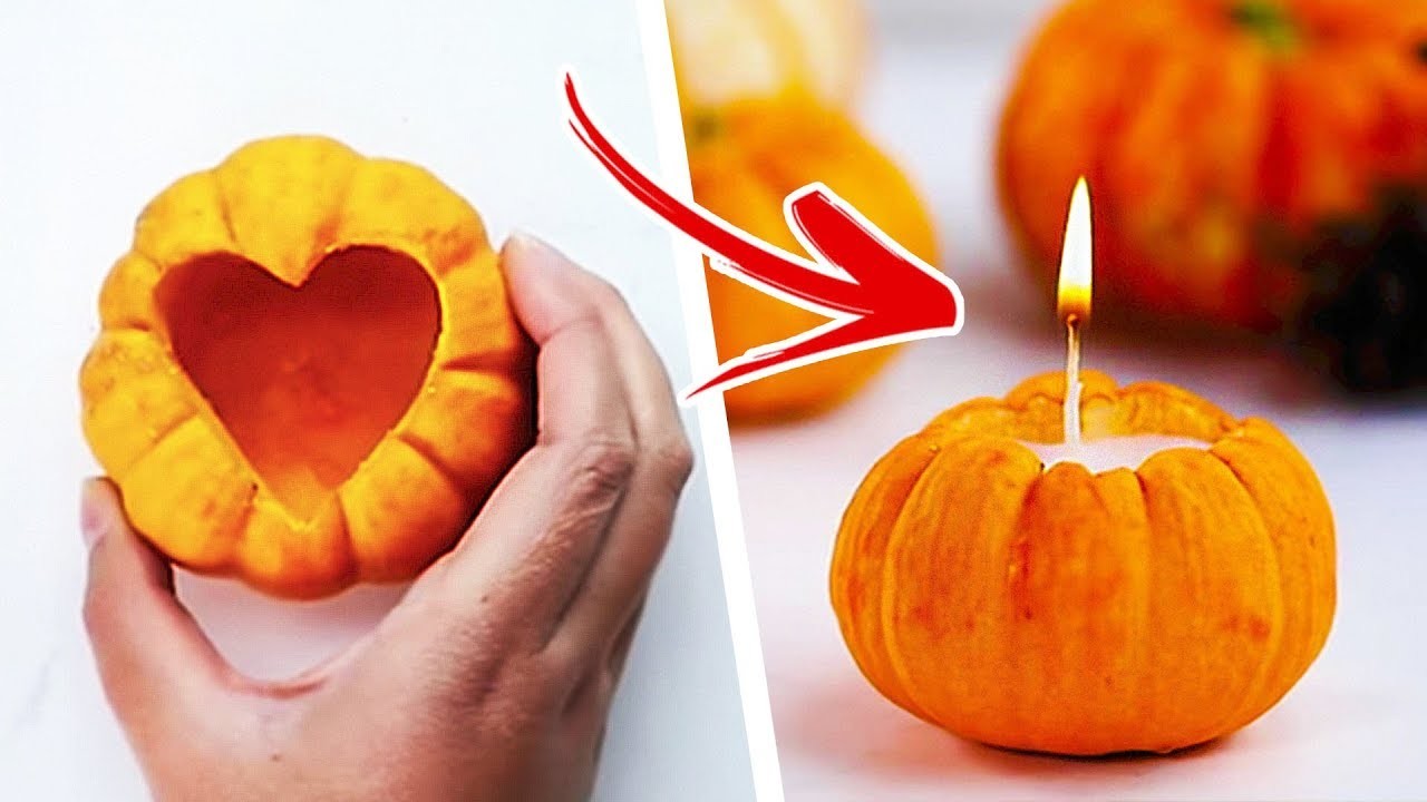 7 Awesome Fall Craft Ideas | DIY Fall Candles | Autumn Crafts For Kids | Craft Factory