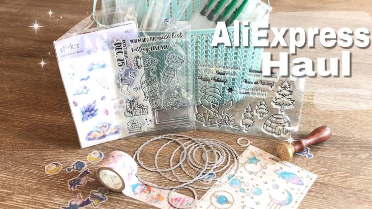 AliExpress Haul Craft items| AliExpress Stamps and Die Cuts