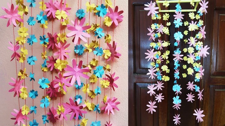 Amazing Hanging Flower | DIY Simple Home Decor | Paper Craft Ideas