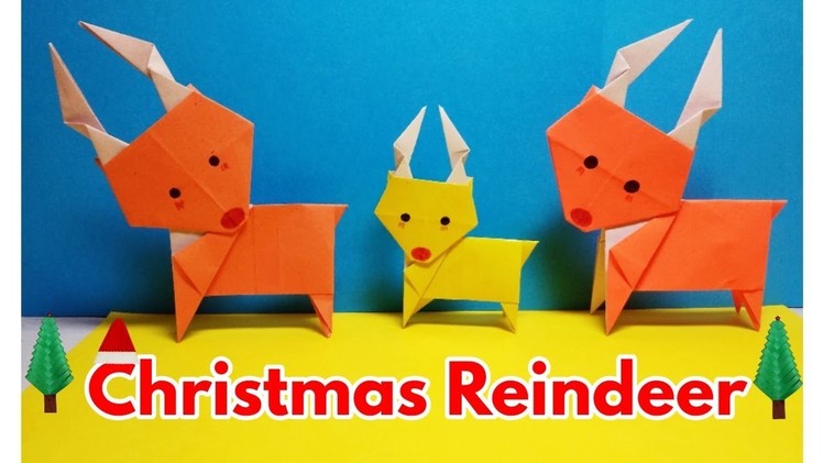 Christmas Reindeer DIY | Santa Claus Reindeer | Easy Craft Ideas