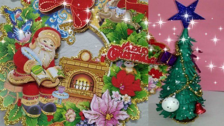 Christmas tree.art and Craft.Christmas art