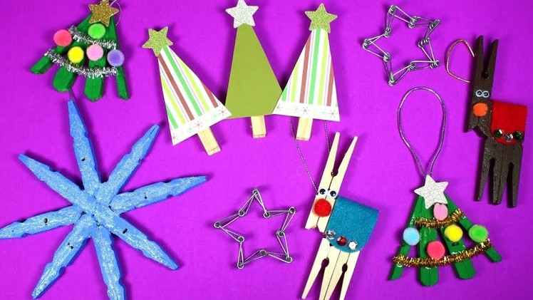Clothespin Christmas Craft Ideas | Christmas Crafts for Kids