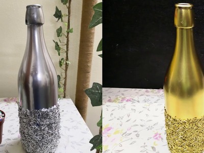 DIY Bottle Decoration -DIY Easy Craft
