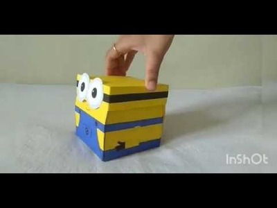 DIY: Craft idea || Minion Explosion Box