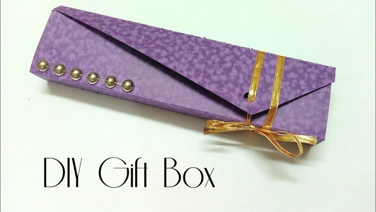 DIY Gift Box | Easy Bracelet or Watch Gift box | Art, Craft and Health