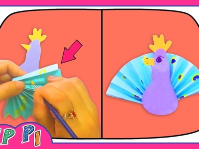DIY How to Make a Peacock Amazing Paper Craft Peacock Making
