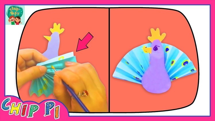 DIY How to Make a Peacock Amazing Paper Craft Peacock Making