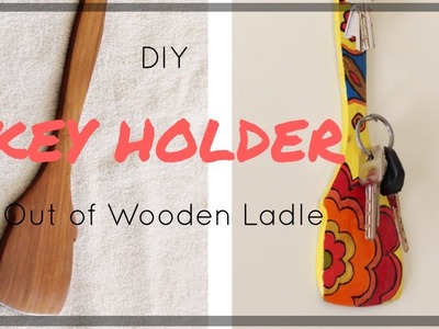 DIY Key Holder - Craft Out Of Waste - Makeover