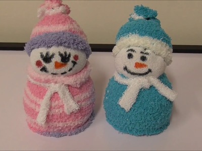 Easy DIY Sock Snowman Craft for KIDS!