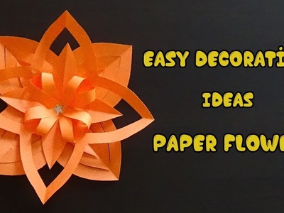 Easy Ideas for Diwali Decorations | DIY Paper Craft | Origami Flower | StoryAtoZ.com (Hindi)