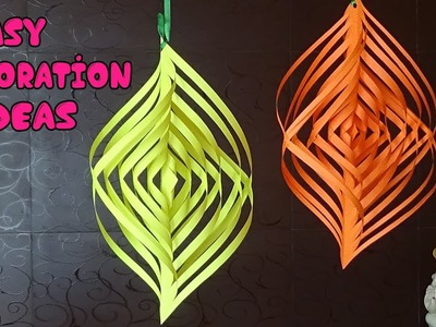 Easy Paper Decorations Ideas | DIY paper craft | StoryAtoZ.com (Hindi)
