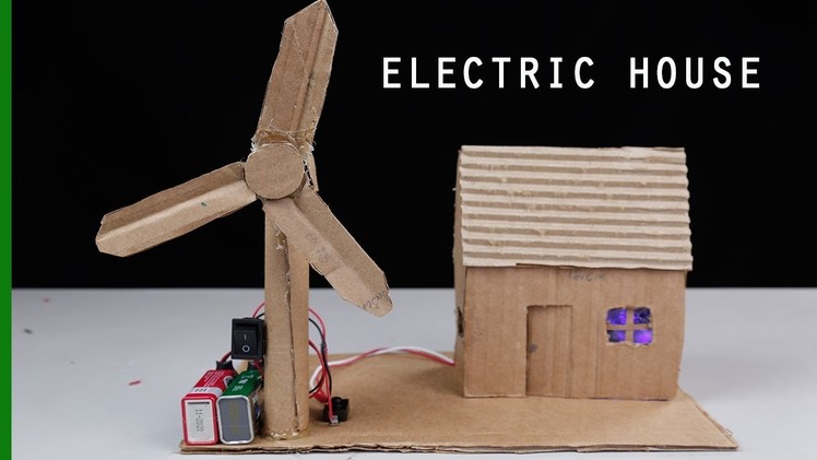 How to make Electric House | DIY Easy Craft Electric House