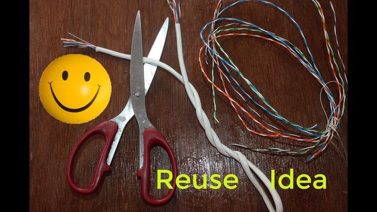 Old Electrical Wire Craft | reuse idea | wall hanging | Craft Creation