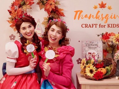 Thanksgiving Craft for Kids with Poppy & Posie! | Fun and Educational Kids' Show About Gratitude