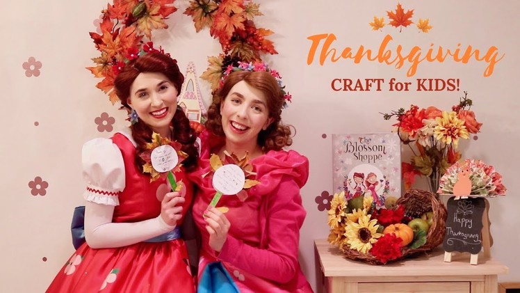 Thanksgiving Craft for Kids with Poppy & Posie! | Fun and Educational Kids' Show About Gratitude