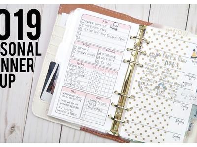 2019 Personal Planner Setup | Websters Pages
