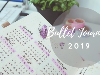 Bullet journal 2019 - Set up