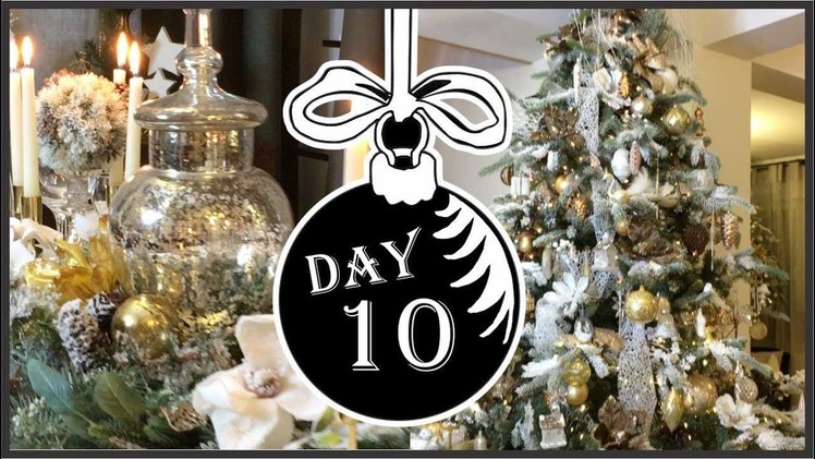 Christmas Home Tour 2018 | Collaboration hosted by Daveda Lane | Winter Wonderland Day 10