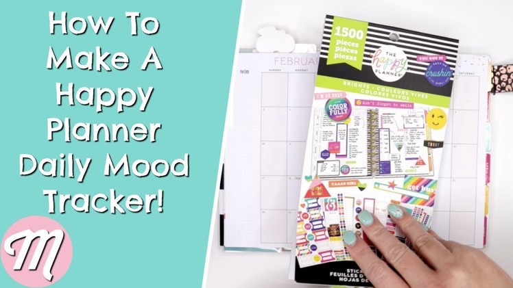 How To Make A Happy Planner Daily Mood Tracker! Know Your Happy!