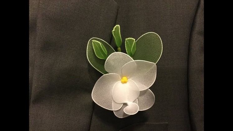 How to make a nylon stocking - Boutonniere
