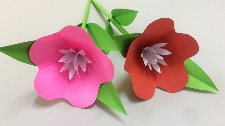 How to Make Beautiful Flower with Paper - Making Paper Flowers Step by Step - DIY Paper Flowers #20