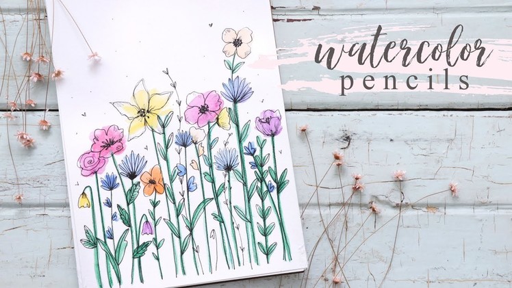 How To Use Watercolor Pencils for Beginners