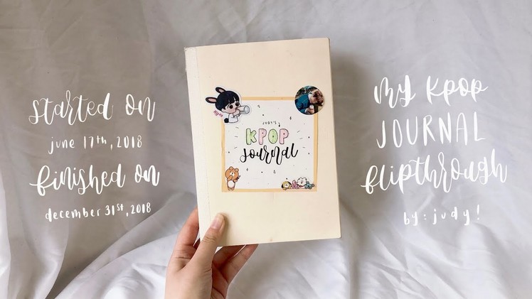 ☼ k-pop journal flip through | jeondays (｡･ω･｡)ﾉ♡