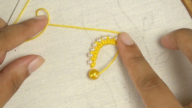 Modern Hand Embroidery Stitches for Beginners: Beaded Embroidery Designs