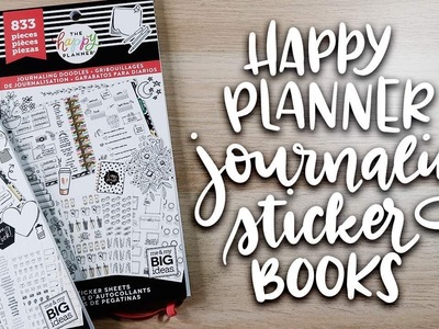 NEW Happy Planner Journaling Sticker Books!