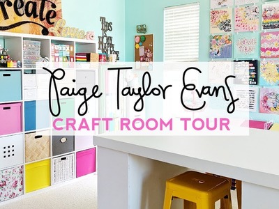 Paige Taylor Evans Craft Room Tour