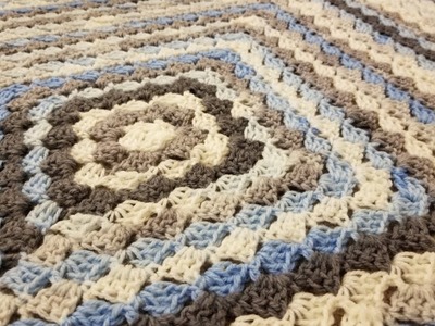 The Box Stitch Blanket Crochet Tutorial!