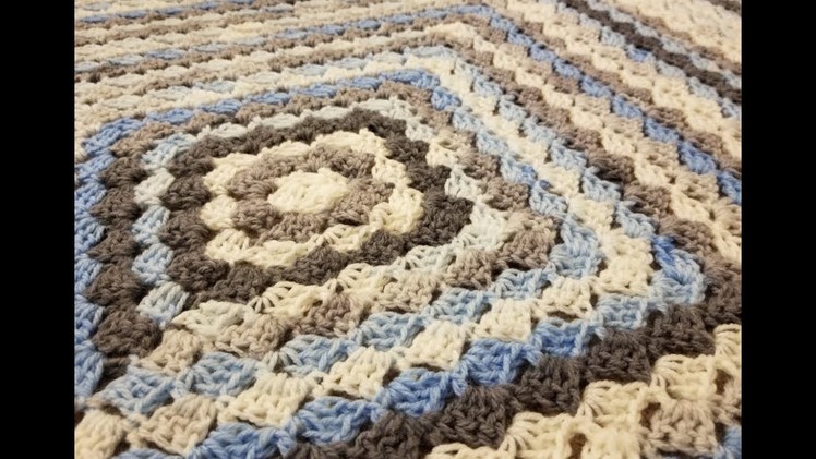 The Box Stitch Blanket Crochet Tutorial!