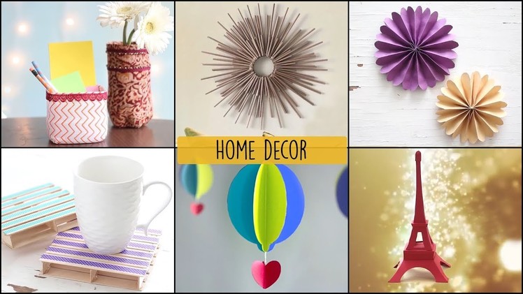 6 Home Decor Ideas You Can Easily DIY | DIY Room Decor