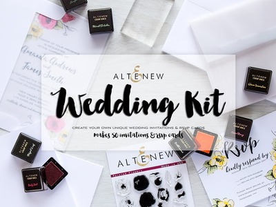 Altenew Wedding Stamping Kit Unboxing