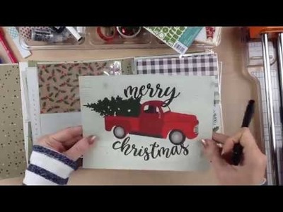 December Album Prepping (Simple Stories Merry & Bright)