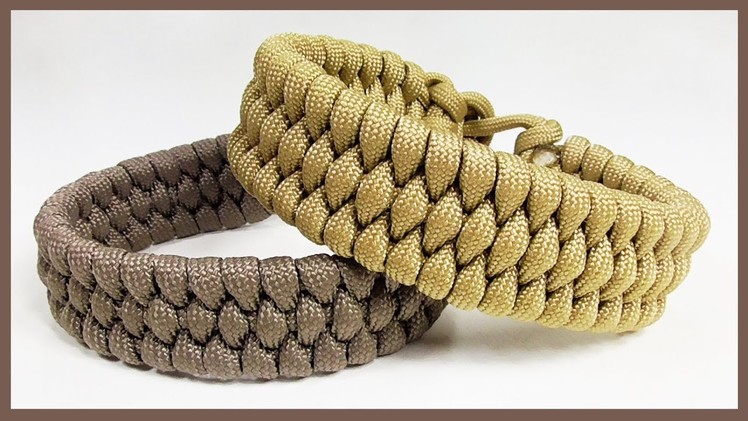 Easiest Loop And Knot Trilobite Paracord Bracelet Design