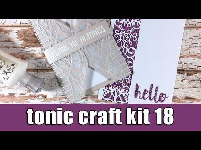 Elegant Gatefold Card | tonic craft kit 18