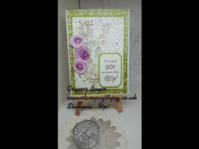 First Frost card Stampin' Up!