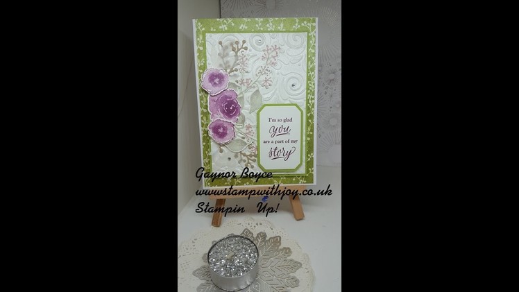 First Frost card Stampin' Up!