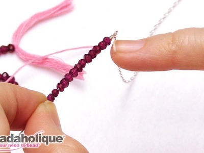 How to Make a Delicate Gemstone Bar Necklace