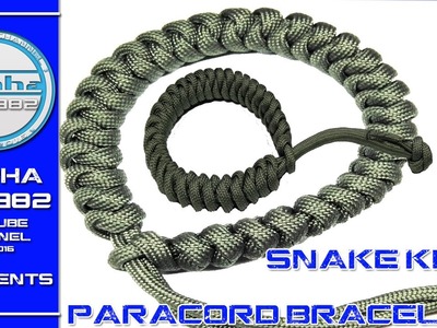 How to make a Mad Max Bracelet Snake knot without buckles