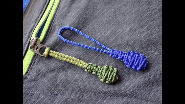 How to Make a Paracord Zipper Pull by CbyS Paracord and More