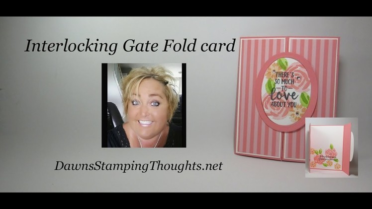 Interlocking Gate Fold card