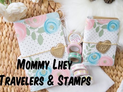 Mommy Lhey - Traveler's Notebook Primrose e Stamps ♥