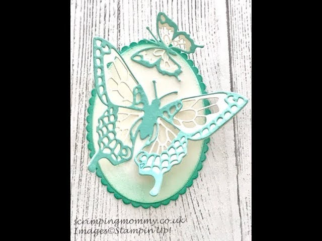 Stampin' Up! Butterfly Beauty statement piece, chat and tips
