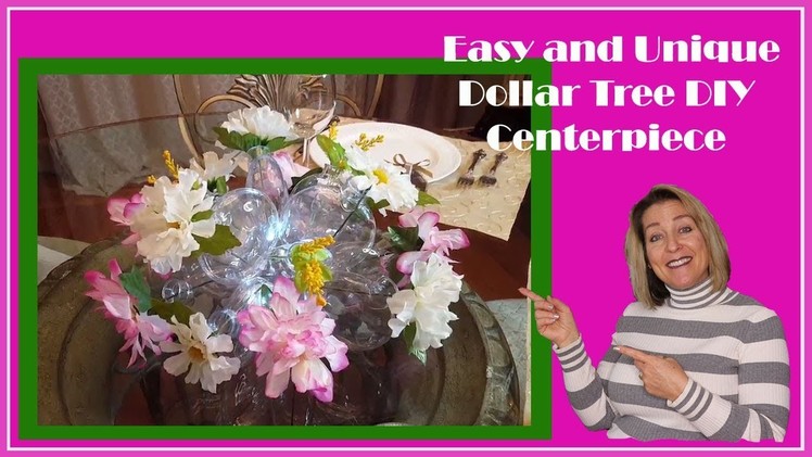 Unique and Affordable Dollar Tree DIY Centerpiece
