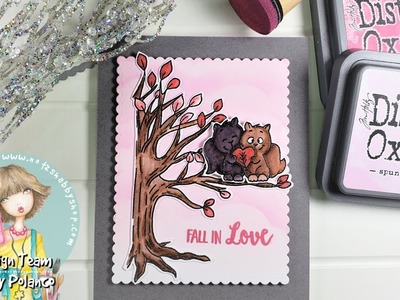 Use Your Stuff More!  A Fall Stamp for Valentine's Day | Not2Shabby