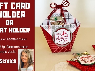 Christmas Traditions Gift Card Holder