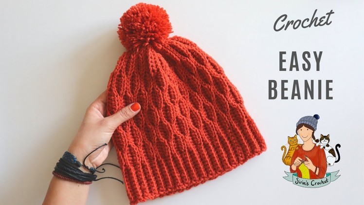 Crochet Beginner Friendly Beanie. Hat
